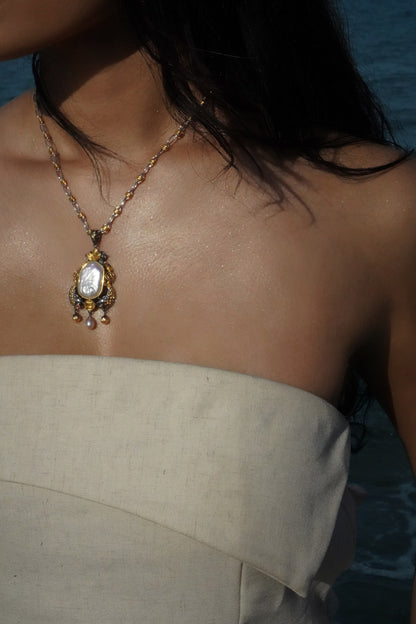 KOI FISH BAROQUE NECKLACE